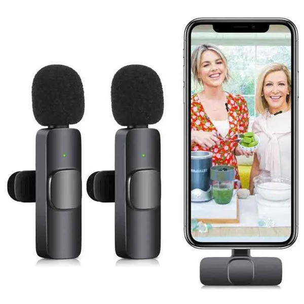 K9 Wireless Dual Microphone For Iphone Android (1)