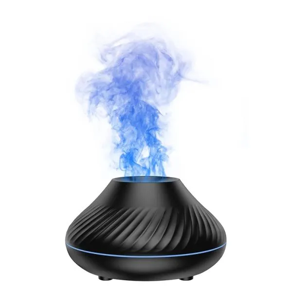 Volcanic Flame Air Humidifier With Color Night Light (2)