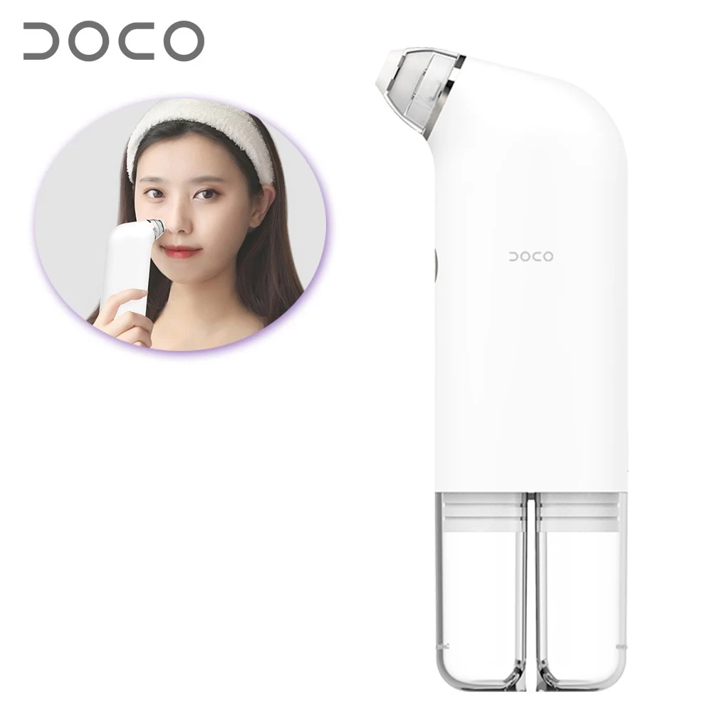 Doco Pore Vacuum Cleaner Blackhead Remover Electric Acne Machine Facial Beauty Clean Skin T ( (3)
