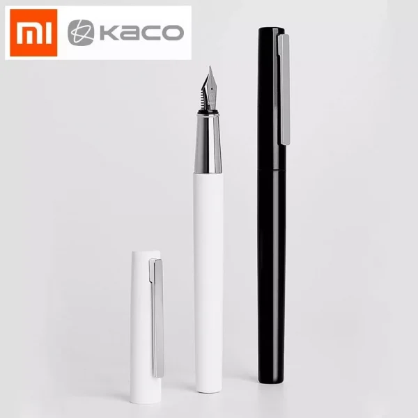 Xiaomi Black White Fountain Pen 0 3mm Nib Writing Signing Pen (4)