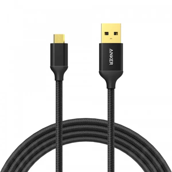 Anker A7116 Micro Usb Gold Plated Charging Data Cable 6ft (1)