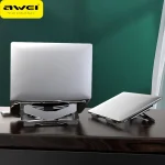 Awei X37 Laptop Stand Holder Universal Foldable Holder Aluminum Alloy (2)