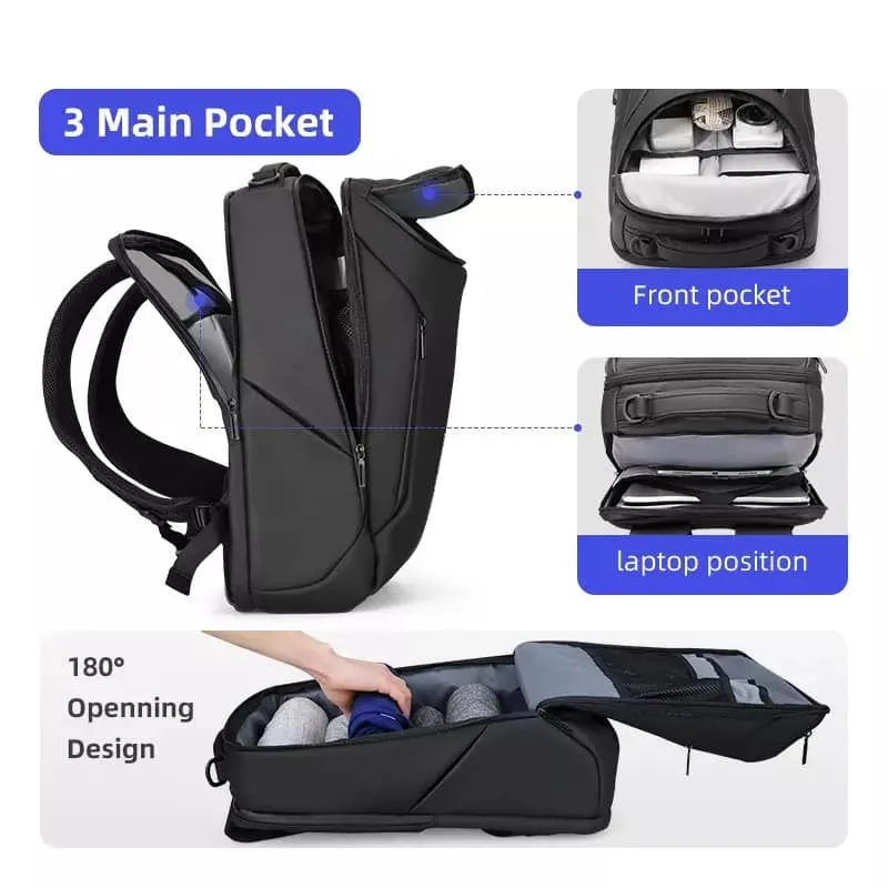 Mark Ryden Mr9031 Multifunctional Waterproof Laptop Bag Travel Backpack (1)