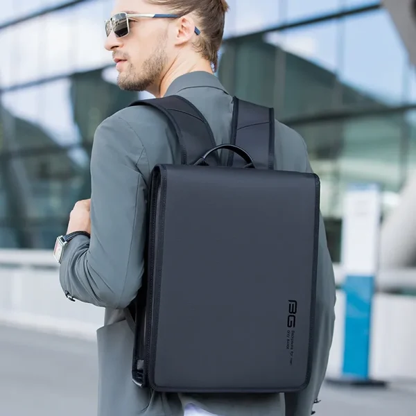 Bange Bg 7252 Men Square Waterproof Laptop Backpack (1)