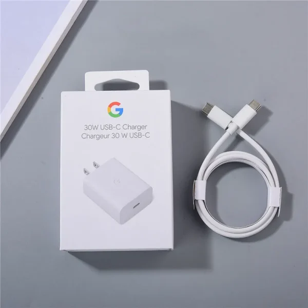 Google Pixel 30w Type C Adapter And Cable (1)
