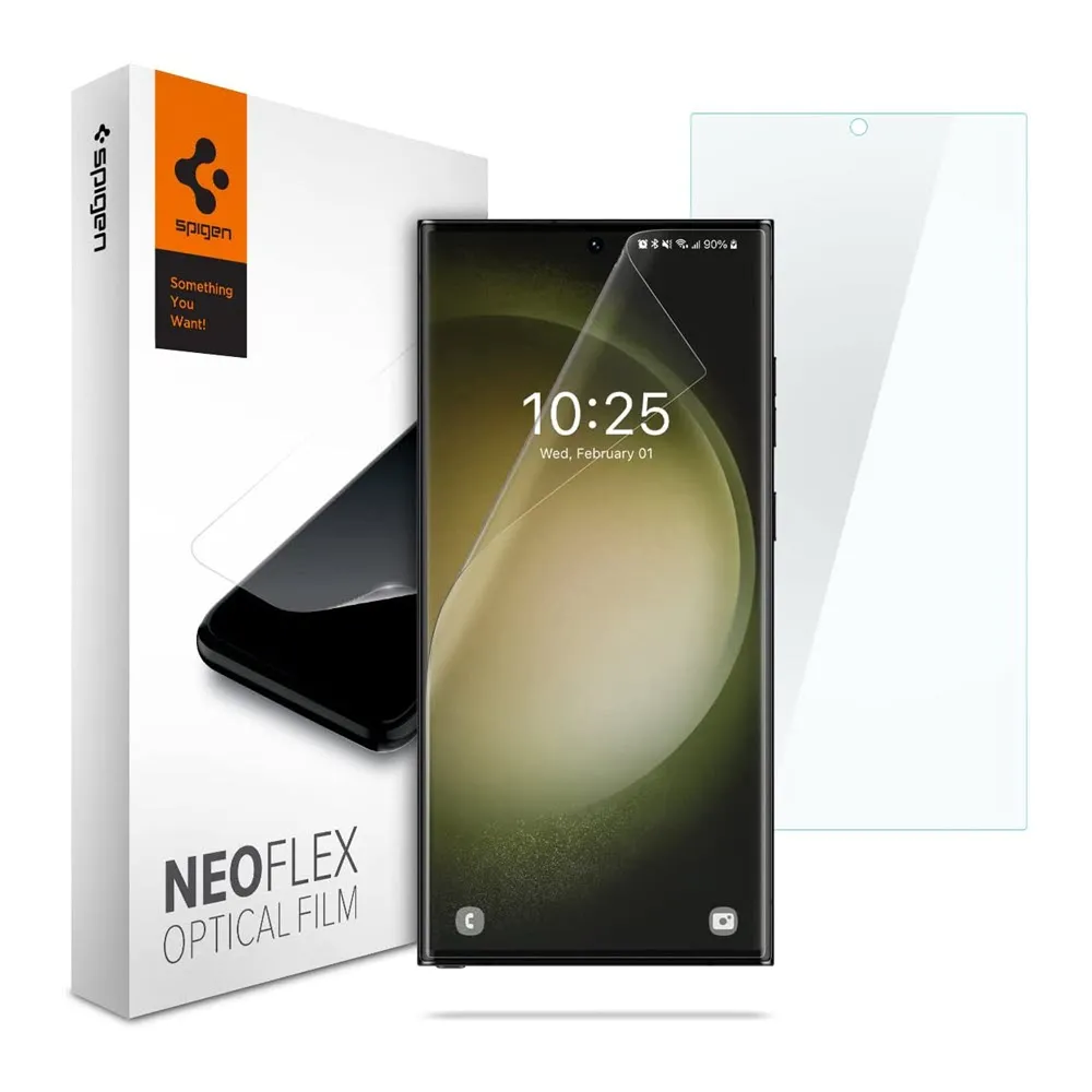 Spigen Neoflex Screen Protector Designed For Samsung S23 Ultra 2 Pack (2)