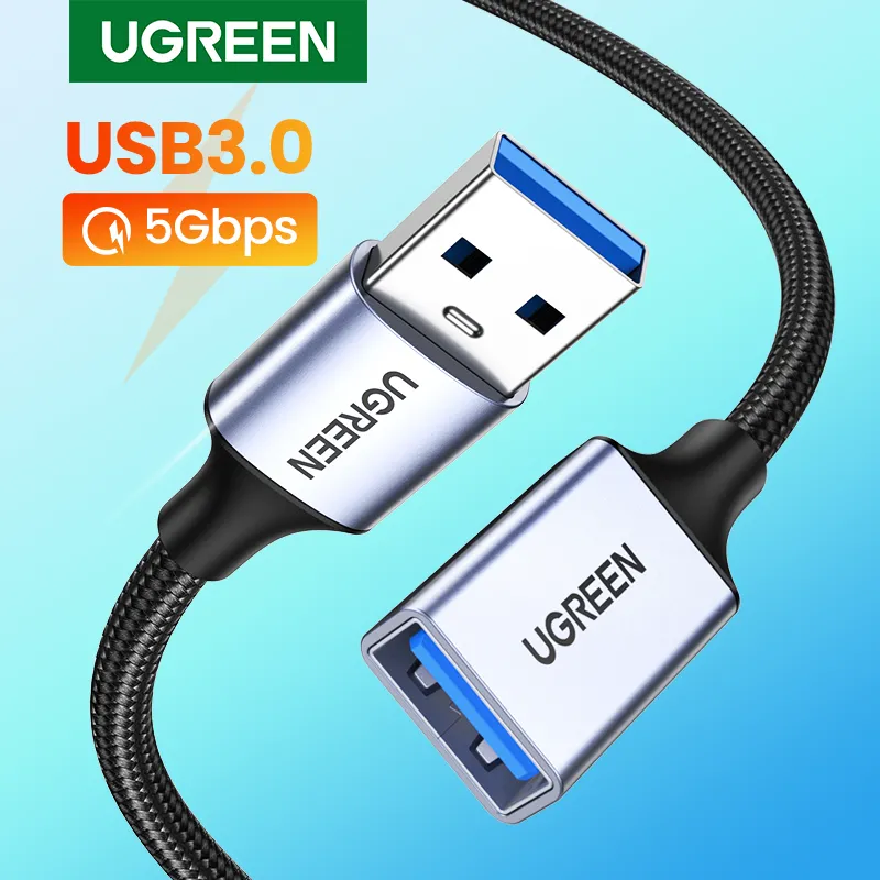 Ugreen Cable Extension Usb 3 0 Extender Usb Male To Female 5gbps Data Transfer 2 Meter (1)