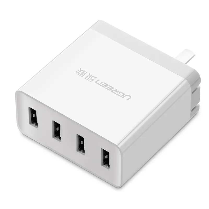 Ugreen Charger 4 In 1 Usb Chargers Usb A 34w White 20379 (1)