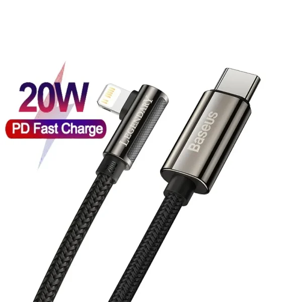 Baseus Legend Series Elbow 20w Pd Fast Charging Data Cable Type C To Lightning (1)