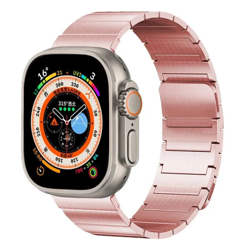 Magnetic Stainless Steel Strap For Apple Watch 44 45 Ultra 49 Mm (11)