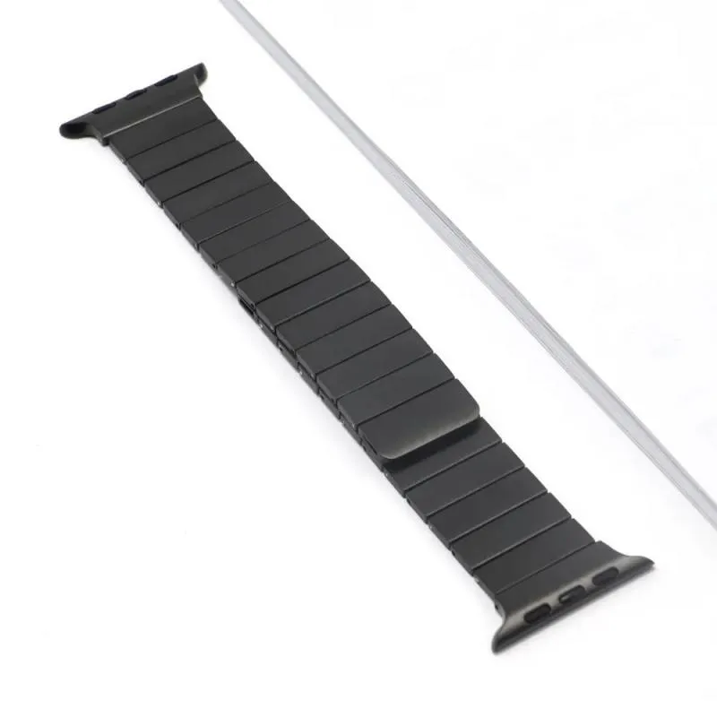Magnetic Stainless Steel Strap For Apple Watch 44 45 Ultra 49 Mm (8)
