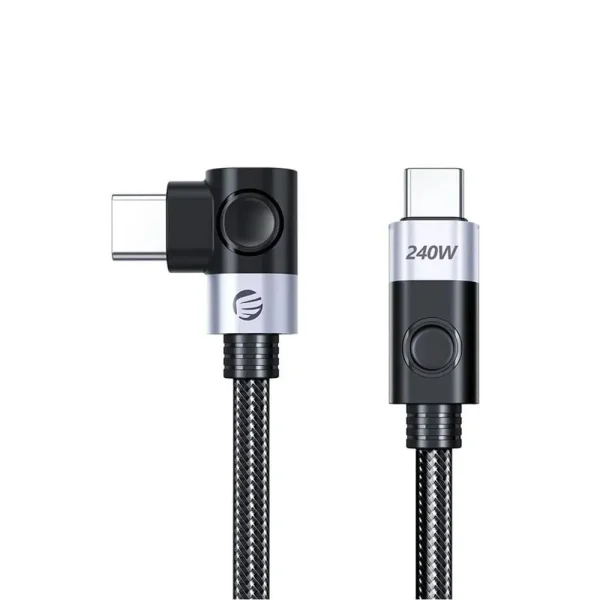 Orico Thunderbolt Cable 240w 40gbps 8k 60hz Video Data Elbow Cable For Macbook Laptop Ipad (9)