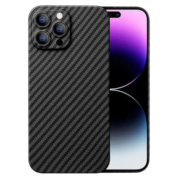 X Level Nano Kevlar Series Carbon Fiber Texture Magnetic Case For Iphone 14 Pro 14 Pro Max