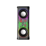 Mecha 10w Transparent Rgb Colorful Lights Bluetooth Speaker (5)