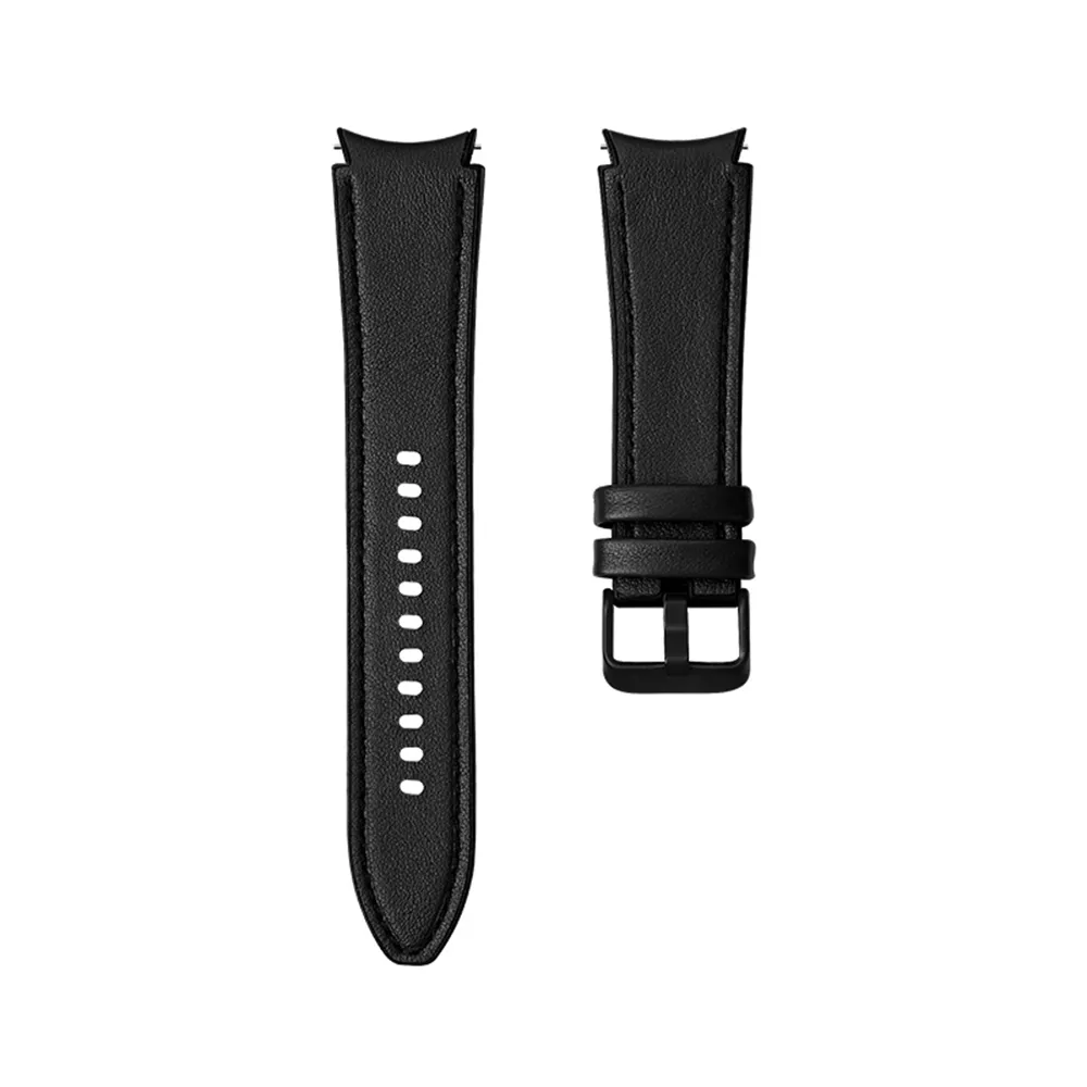 Silicone Leather Strap For Samsung Watch 4 4 Classic 5 5 Pro (6)