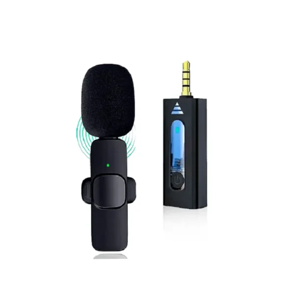K35 Single Wireless Microphone For 3 5mm Supported Devices