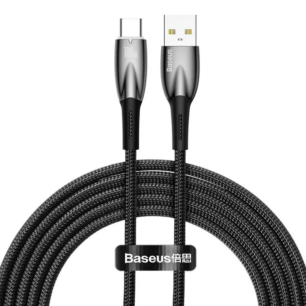 Baseus Glimmer Series 100w Usb To Type C Fast Charging Data Cable (1)