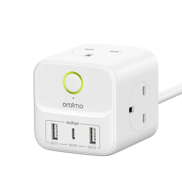 Oraimo Powerhub C 6 In 1 High Security Small And Portable Power Expansio (2)
