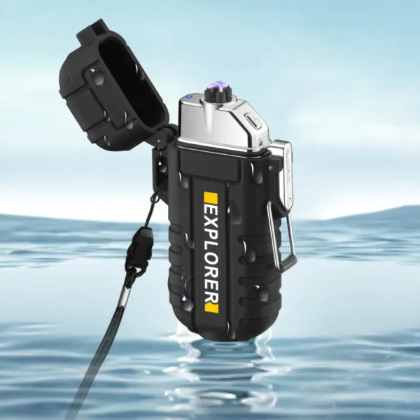 Senwero F27 Waterproof Arc Usb Rechargeable Electronic Cigarette Lighter (2)