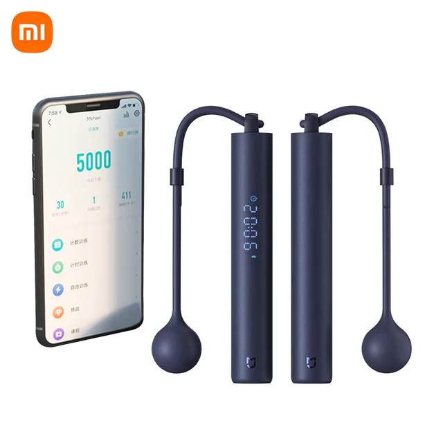 Xiaomi Mijia Smart Rope Skipping Adjustable Corded Cordless With Apps Control