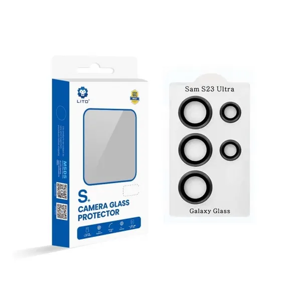 Lito Metal Camera Lens Screen Protector With Easy Install Kit For Samsung S23 Ultra (2)