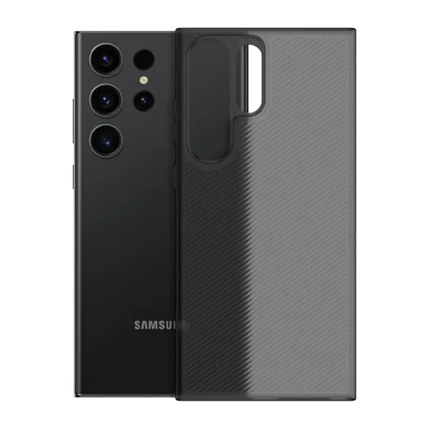 Maxgear Matte Stripe Patten Ultra Thin Case For Samsung Galaxy S22 Ultra S23 Ultra (3)