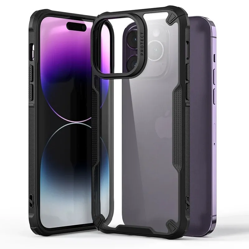 Pgo K9 Fusion X Premium Clear Bumper Protective Case For Iphone 14 Pro Iphone 14 Pro (1)