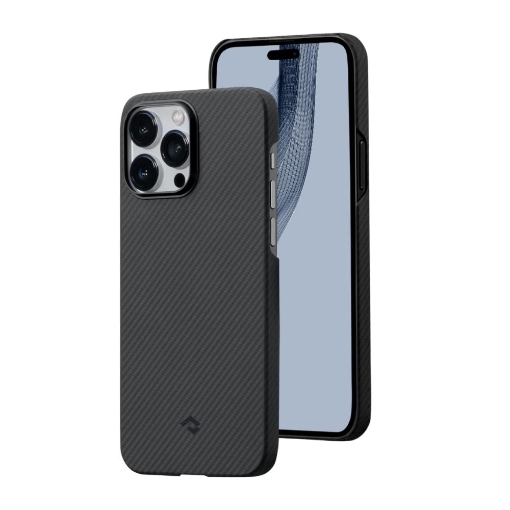 Pitaka Magez Case 3 600d Black Grey Twill For Iphone 14 Pro 14 Pro Max (1)