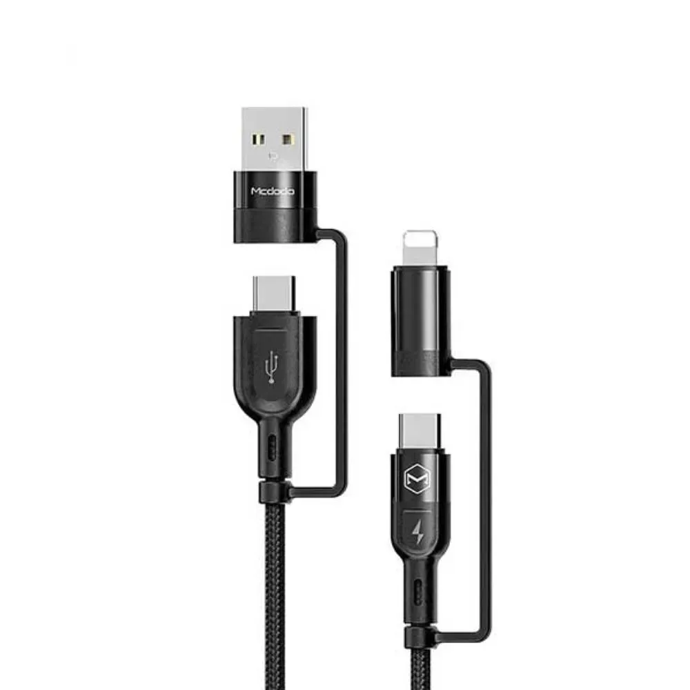 Mcdodo Ca 8070 60w 4 In 1 Pd Fast Charge Data Cable 1 2m (4)