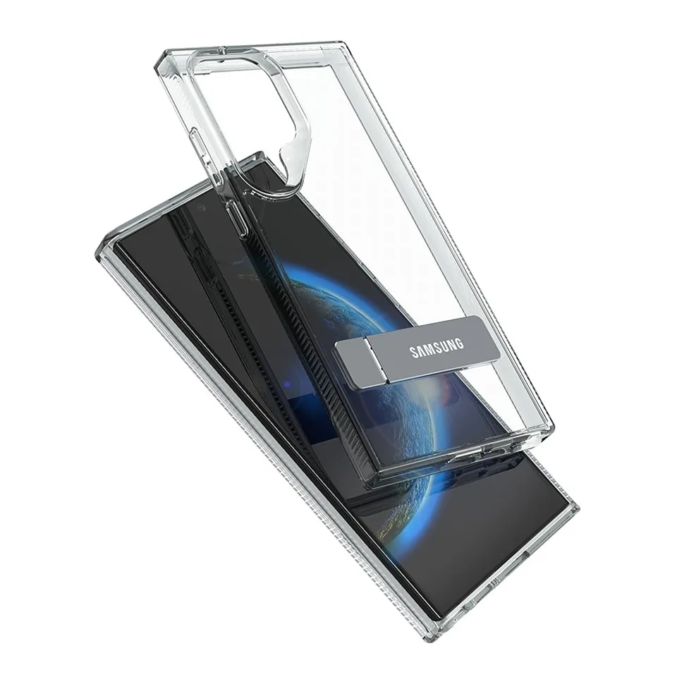 Mostaeet G Style Bracket Standing Case For Samsung Galaxy S23 Ultra (2)