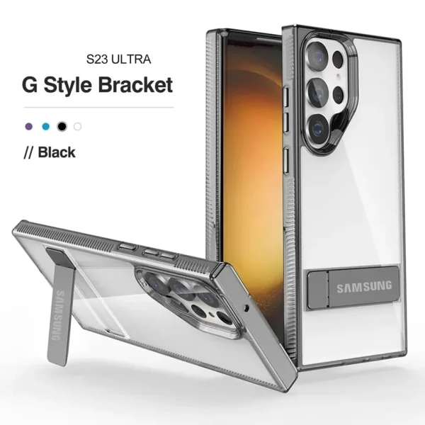 Mostaeet G Style Bracket Standing Case For Samsung Galaxy S23 Ultra (6)