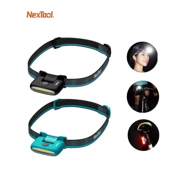 Nextool Headlamp Led Rechargeable Head Lamp Waterproof Zoom Flashligh (8)