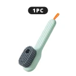 1pcs Multifunction Shoe Brush Soft Bristled Liquid Filled Up Wash Shoe Cleaning Tools Clothes Board Clean (6)