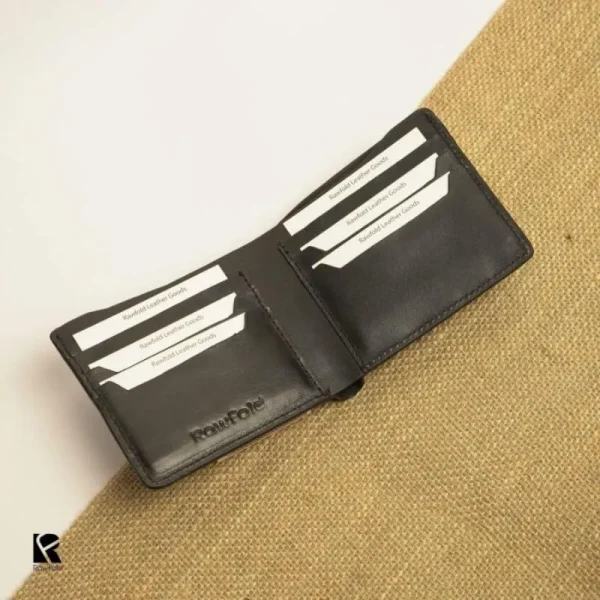 Rawfold Rw1102 Original Leather Bifold Wallet Black Brown (5)