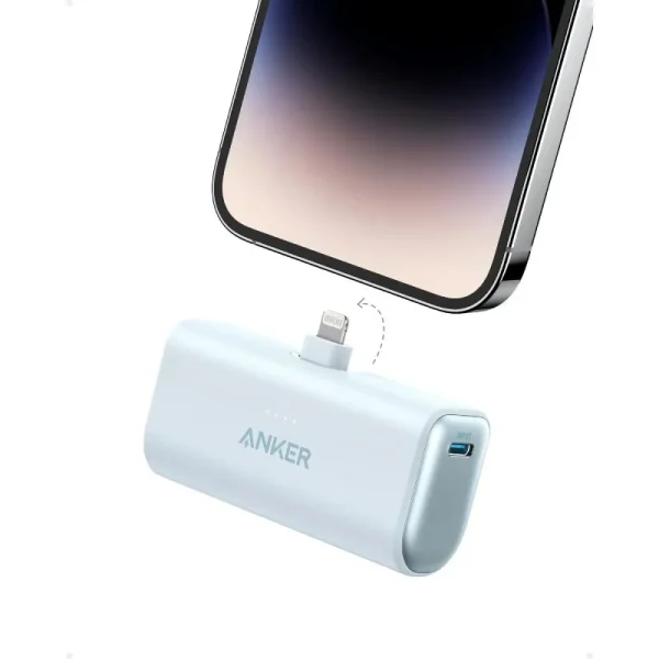 Anker 621 12w 5000mah Power Bank Built In Lightning Connector A1645 (2)