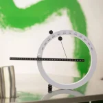 Creative Magnetic Ball Clock Perpetual Wall Calender (3)