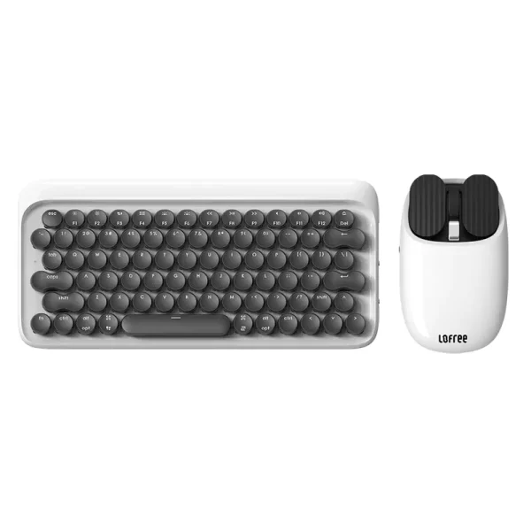 Xiaomi Lofree Duck Dot Wireless Keyboard And Mouse Combo Set (2)
