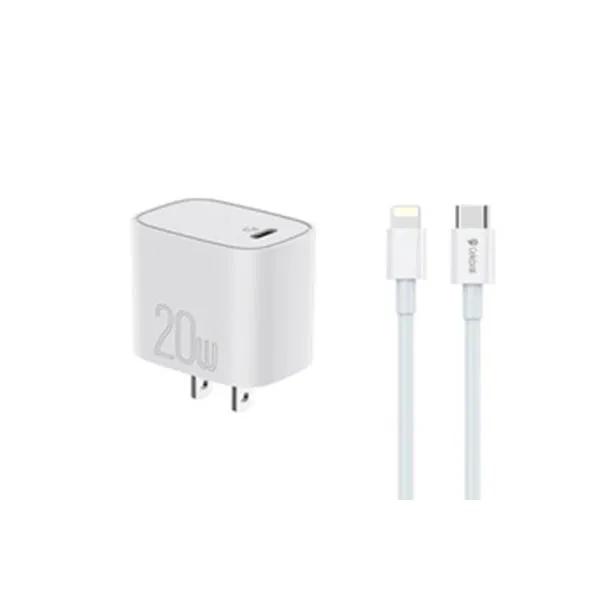 Yison C H1 Us 20w Pd Usb C Wall Charger With C To Lightning Cable