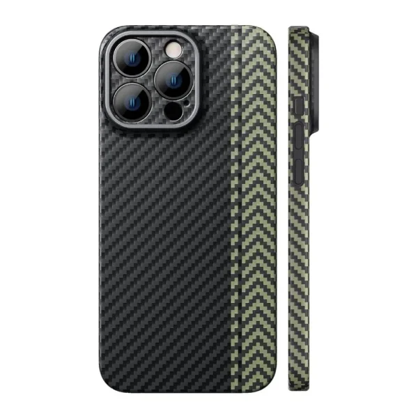 Memumi 1500d Carbon Fiber 3d Texture Scratch Resistant Case For Iphone 15 Pro Max (4)