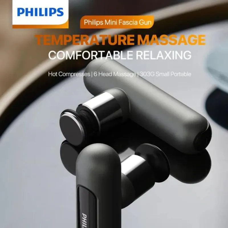 Philips Fascia Gun Mini Massager Deep Muscle Relief Hot Compress (6)