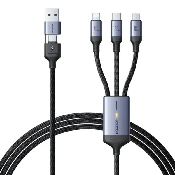 Joyroom A21 100w 6 In 1 Fast Charging Cable (1)