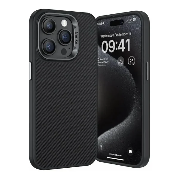 Benks Magclap Armorpro Case Built With Kevlar 600d For Iphone 15 Pro 15 Pro Max (1)