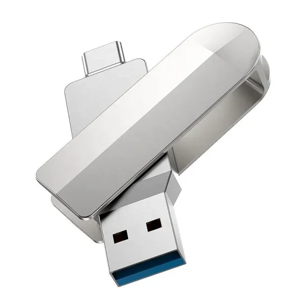 Hoco Ud10 Wise 2 In 1 Type C Usb Flash Drive 32 64 128gb (1)