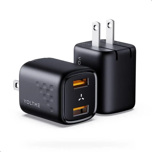 Voltme Revo 12w 2 Pack Dual Port Usb Wall Charger (2)