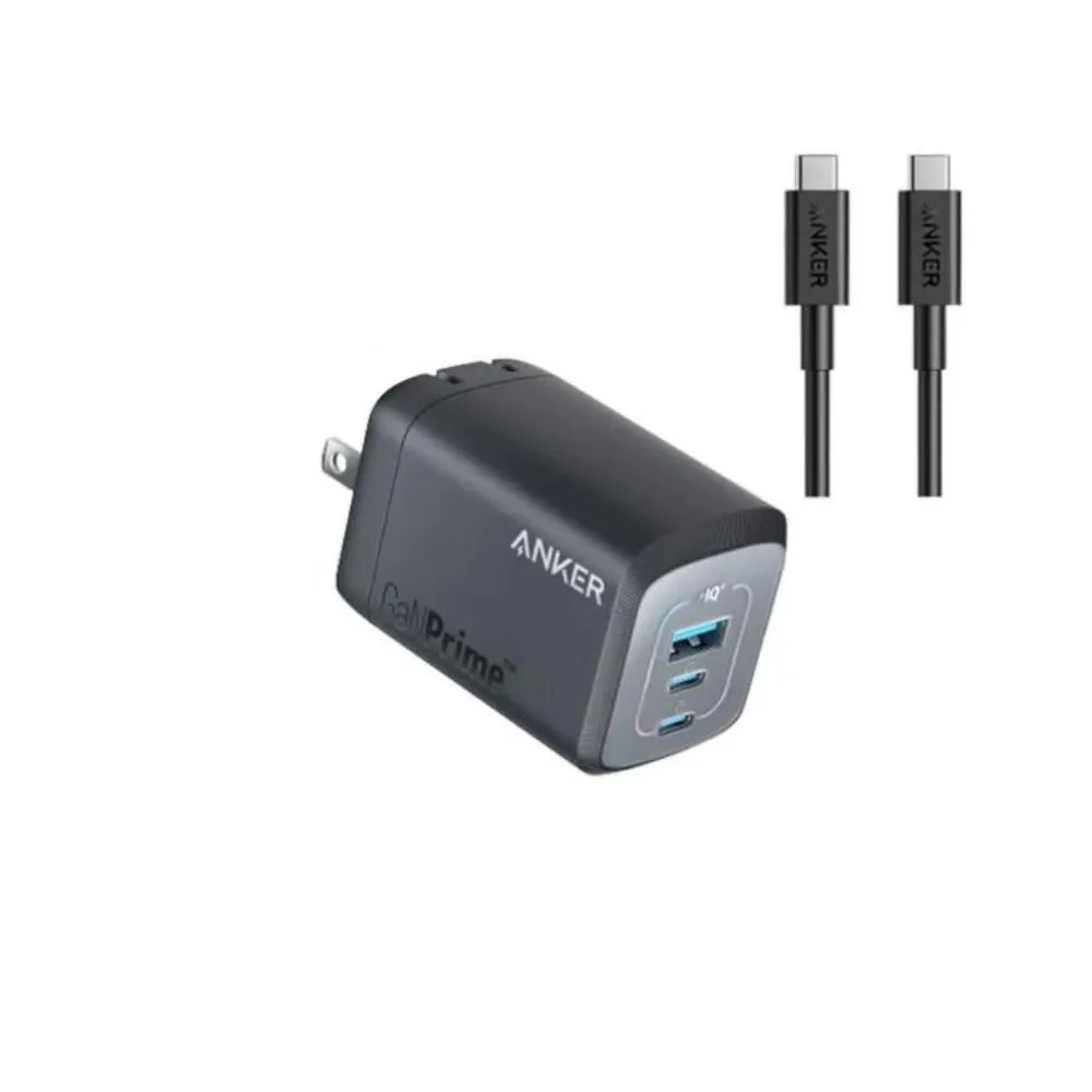 Anker Prime 100w Gan Wall Charger 3 Ports With 1 5m Usb C Cable (3)