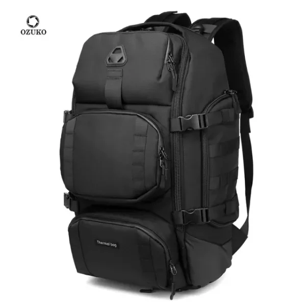 Ozuko 9386 Multi Pocket Hiking Travel Backpack (1)