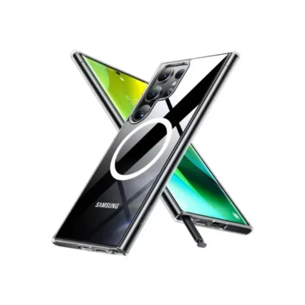 Torras Diamond Mag Series Clear Case For Samsung Galaxy S24 Ultra (1)