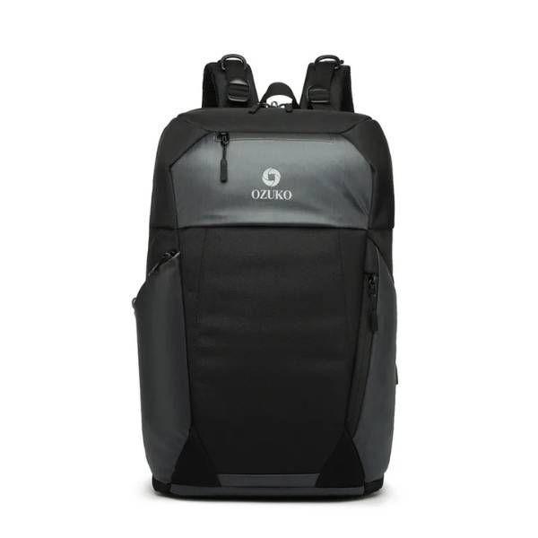 Ozuko 9214 Laptop Bag Waterproof Mens Weekend Usb Charging Luxury Backpacks 1.jpg
