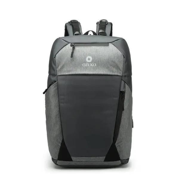 Ozuko 9214 Laptop Bag Waterproof Mens Weekend Usb Charging Luxury Backpacks 2.webp