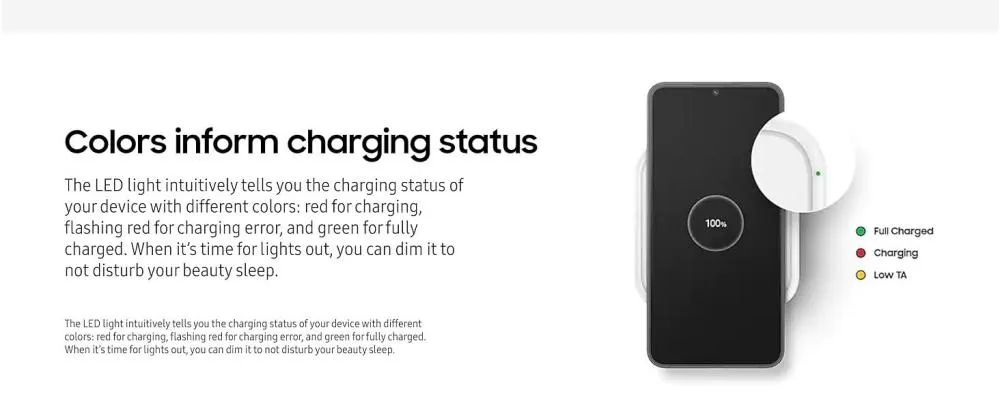 Samsung 15w Wireless Charger Super Fast Charging Pad For Galaxy Phones And Devices (1)